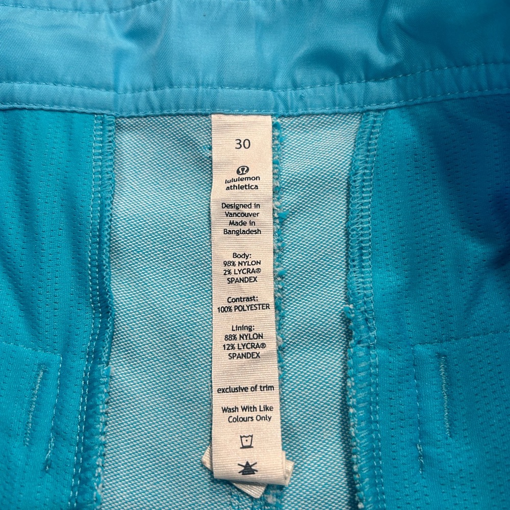 Lululemon Athletica Men's commission shorts size 30 - Picture 4 of 9